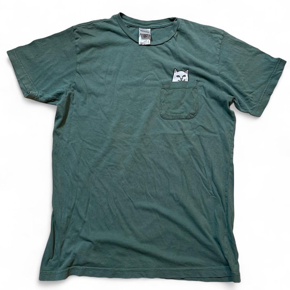 2/$7 deal
Ripndip size Medium green pocket tee